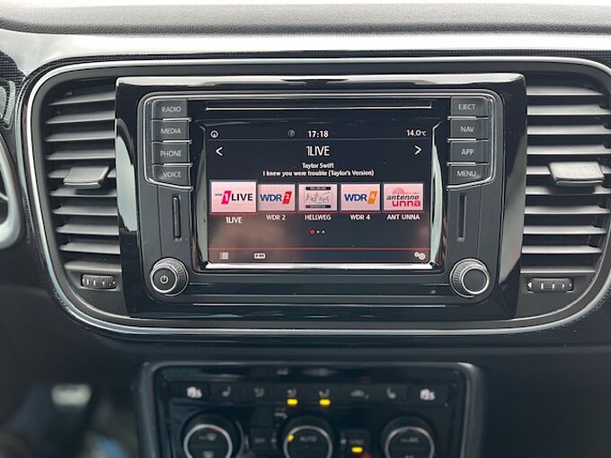 Volkswagen New Beetle Cabriolet 1.4 TSI Sound - Navi, PDC, Alu, Bi-Xenon, SZ