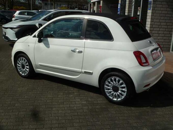 Fiat 500 Cabrio 1.2 Lounge Hybrid - Navi, PDC, Klima, Alu, BT
