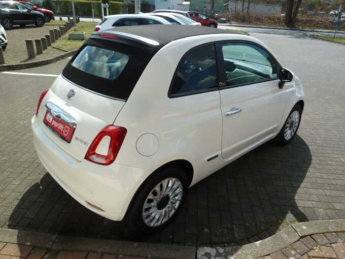 Fiat 500 Cabrio 1.2 Lounge Hybrid - Navi, PDC, Klima, Alu, BT