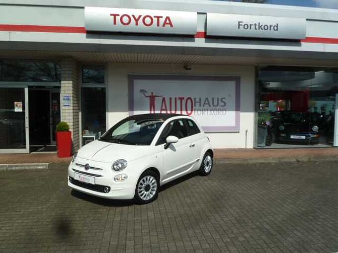 Fiat 500 Cabrio 1.2 Lounge Hybrid - Navi, PDC, Klima, Alu, BT