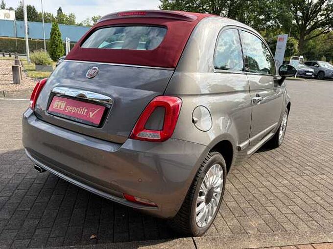 Fiat 500 Cabrio 1.2 Lounge - Navi, SZ, BT, Klima ... 1. Hand
