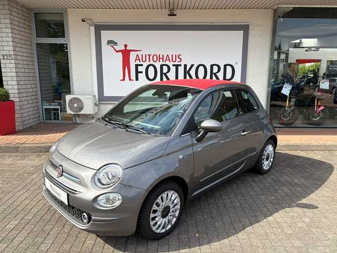 Fiat 500 Cabrio 1.2 Lounge - Navi, SZ, BT, Klima ... 1. Hand