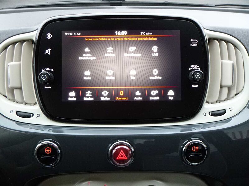 Fiat 500C 1.2 Lounge Cabrio - Navi, PDC, Klima, Alu, BT