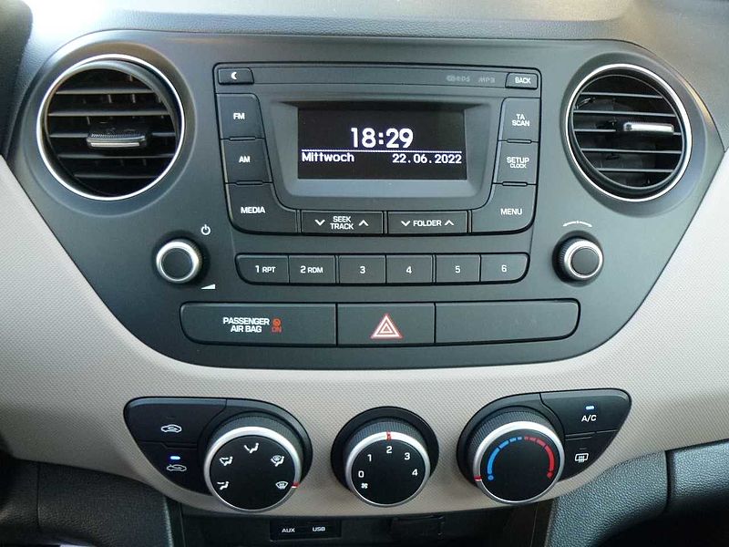 Hyundai i10 1.0 Classic, Klima, ZV, Radio, USB, Nebelsw.